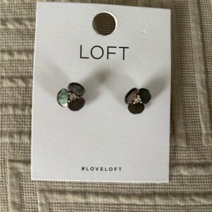LOFT Gold Stud Earrings